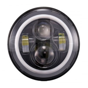 LED 7 inch koplamp model speaker, met angel eyes LED 7 inch koplamp model speaker, met angel eyes